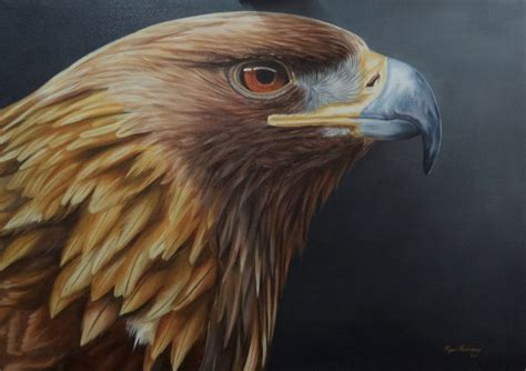 Pintura Al óleo Águila Pintura Al Oleo Aguila Pinturas