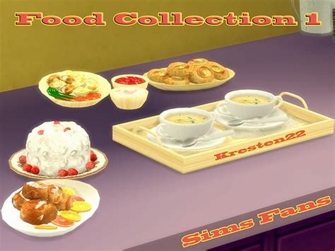 Food Collection 1 By Kresten 22 At Sims Fans Sims 4 Updates