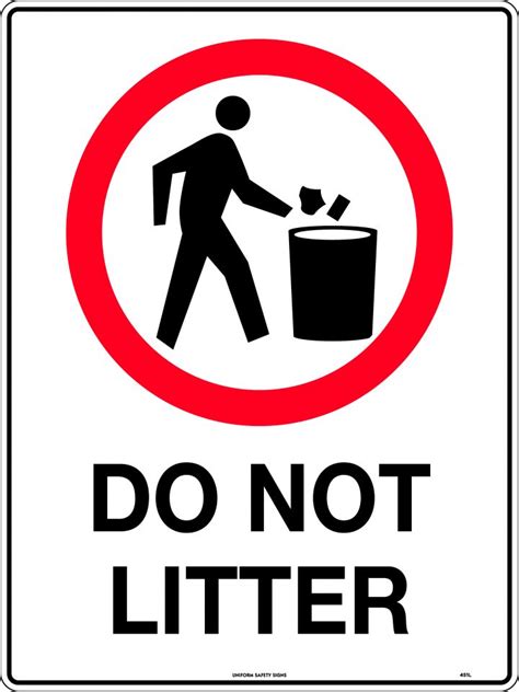 Do Not Litter Prohibition Uss