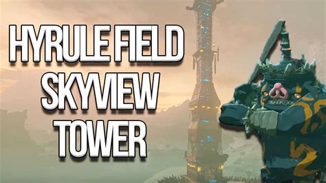 Zelda Totk Activate The Hyrule Field Skyview Tower Bossfight
