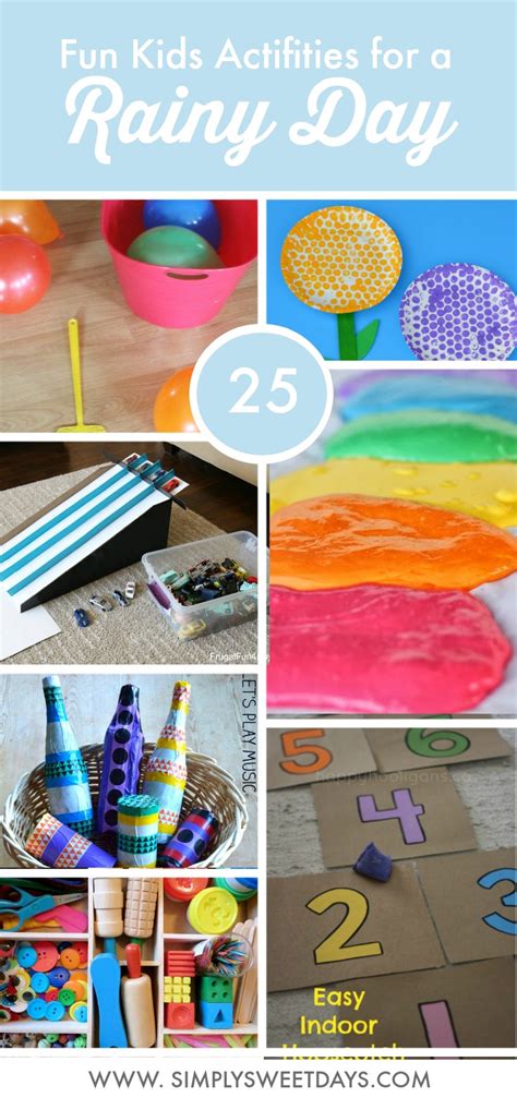 25 Fun Ideas For Kids Activities Indoor Play Ideas And Crafts That You