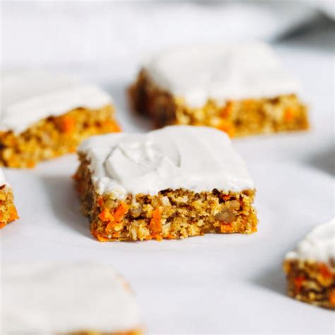 Healthy No Bake Carrot Cake Bars Making Thyme For Health