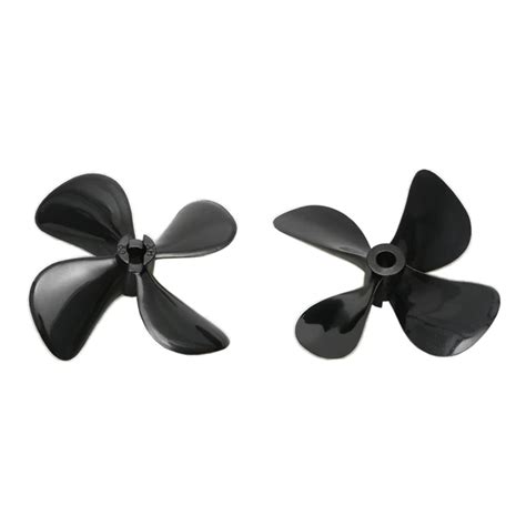 1pair 4 Blades Cw Ccw Propellers High Torque 50mm 55mm 60mm Fully