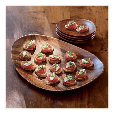 Wooden Platters For Entertaining Unbreakable And Useful Can Always