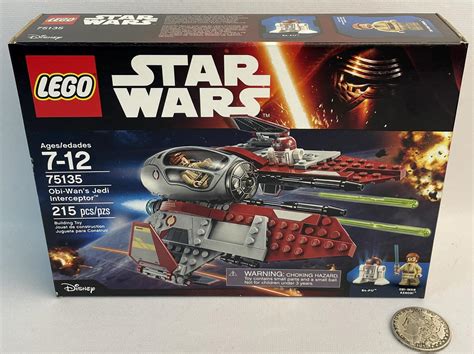 Lot 2016 Lego Star Wars 75135 Obi Wans Jedi Interceptor Sealed