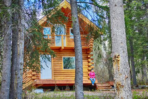 Cozy Alaskan Log Cabin Cabañas En Renta En Fairbanks Alaska Estados