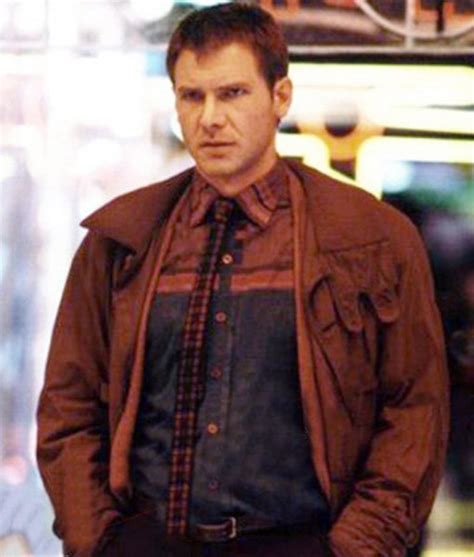 Blade Runner Jacket Rick Deckard Coat Hleather Jackets