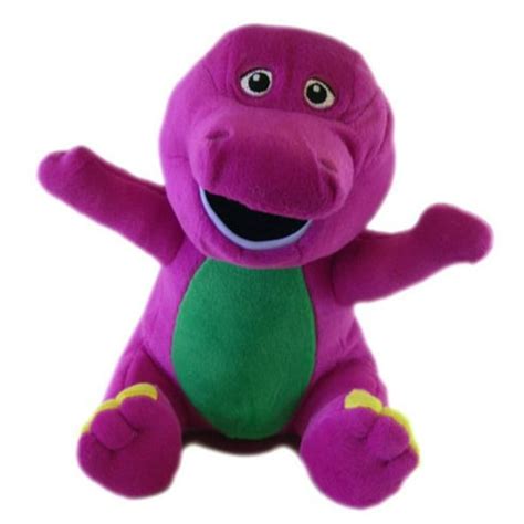 Barney And Friends Classic 12in Barney Plush Barney Doll Walmart