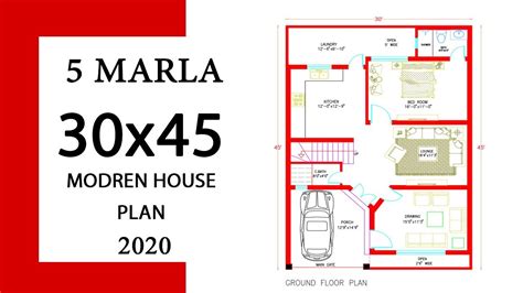 30 X 45 West Facing House Plan 3045 House Plan 3bhk 30x45 Ghar Ka
