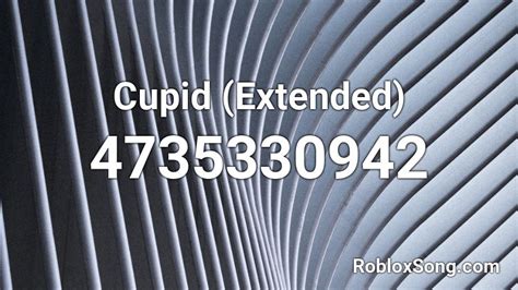 Cupid Extended Roblox Id Roblox Music Codes