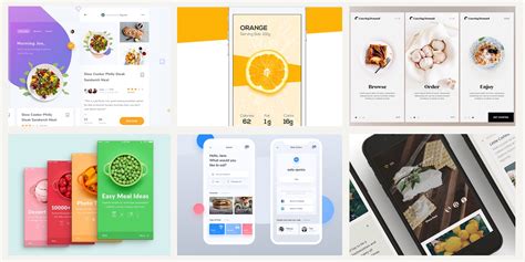 20 Fresh Food Mobile App Designs For Your Inspiration By