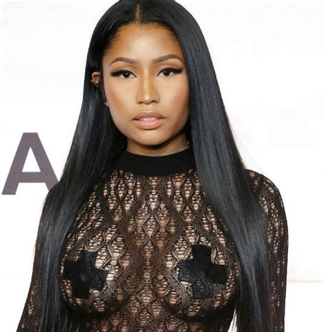 Nicki Minaj Spotted In Sheer Black Outfit At Tidal Concert Theinfong