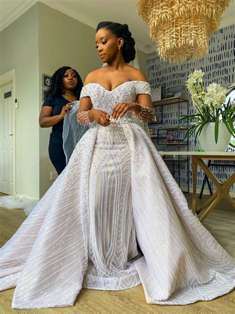 Nigeria Latest Wedding Gown For Brides 2022 Mynativefashion
