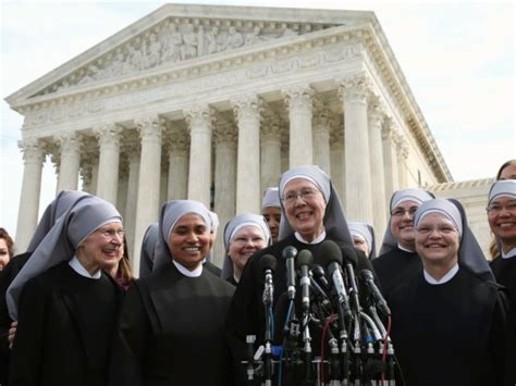 Little Sisters Of The Poor Case Divides Supreme Court Along Usual Lines