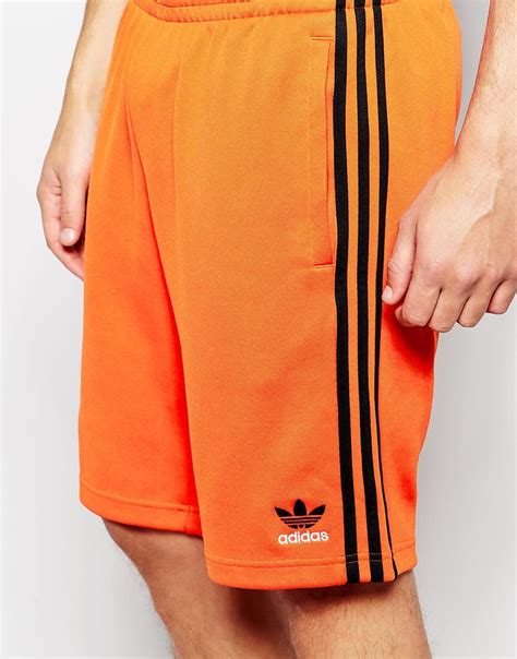 Lyst Adidas Originals Superstar Shorts Aj6940 In Orange For Men