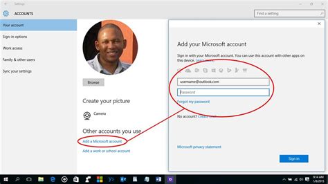 How To Connect To A Microsoft Account In Windows 10 Microsoft Community