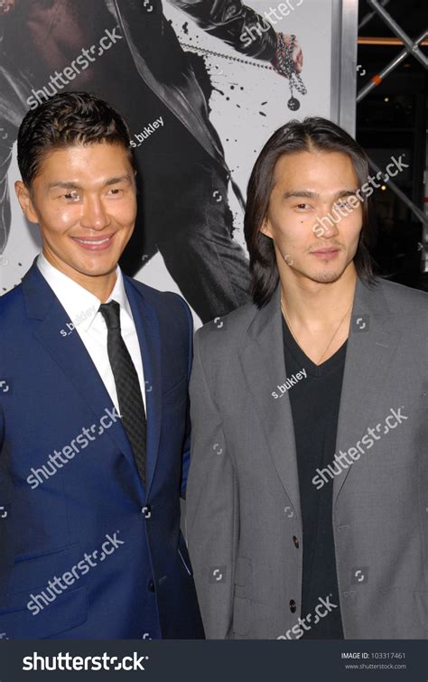 Rick Yune Brother Karl Yune Los Stock Photo 103317461 Shutterstock