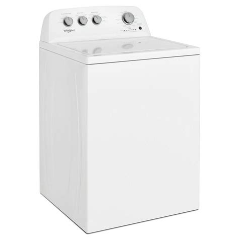 Whirlpool 3 8 Cu Ft White Top Load Washing Machine With Soaking Cycles