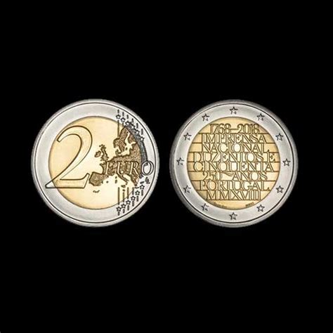 New Portuguese Coins Celebrate 250th Anniversary Of The National Press