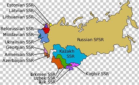 Republics Of The Soviet Union Post Soviet States