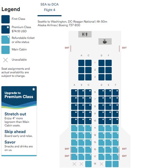 Alaska Airlines Seat Chart Tutorial Pics