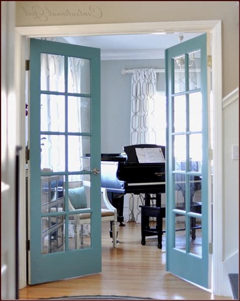 Don't forget safety glasses, and last but not least, the french door kit with a frame and doorknobs. French doors interior diy | Hawk Haven