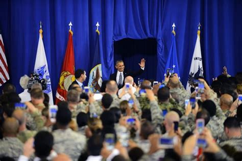 President Obama Gives Final National Security Speech To MacDill Service