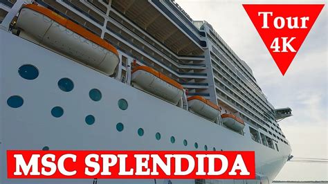 Msc Splendida Ship Tour 2022 4k Youtube