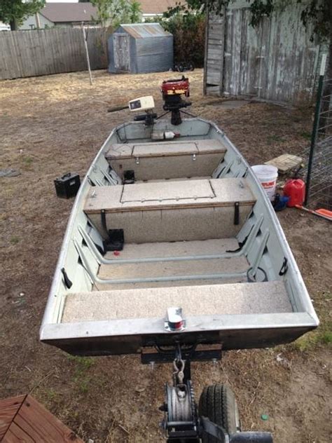 12 Foot Tracker Flat Bottom Jon Boat Reduced Price Nex Tech