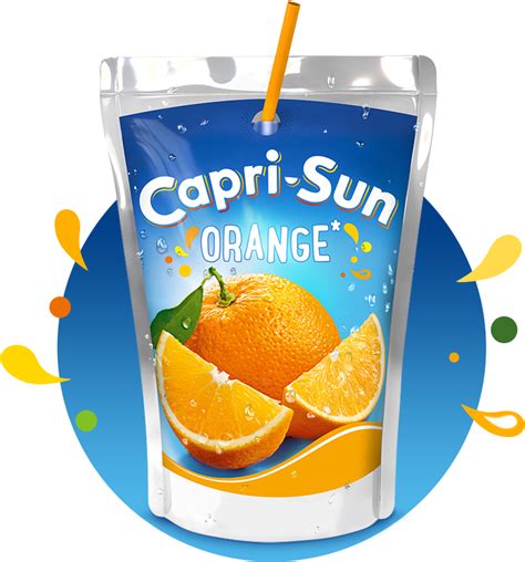 Orange Capri Sun Orange Free Transparent Png Download Pngkey