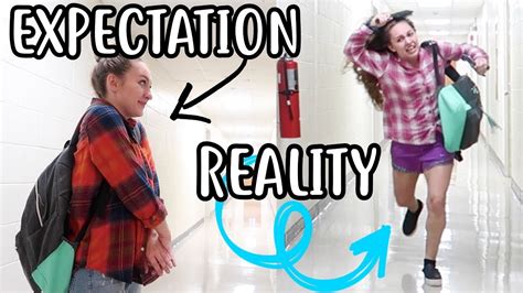 College Expectations Vs Reality Youtube