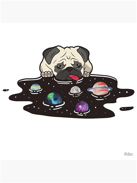 Space Pug Photographic Print For Sale By Lfdbc Redbubble