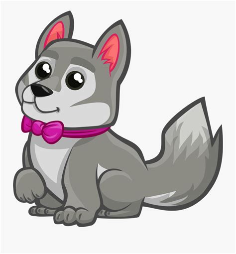 Thumb Image Cute Wolf Clip Art Free Transparent Clipart Clipartkey
