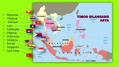 Mapa Mga Bansa Sa Silangang Asya Bansatado
