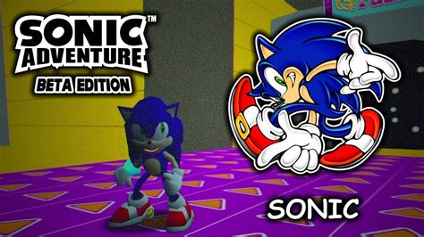 Sonic Adventure Beta Edition Sonics Story Youtube