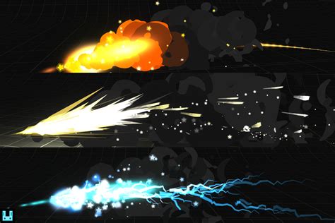 Stylized Boost Trail Particles Fire And Explosions Unity Asset Store
