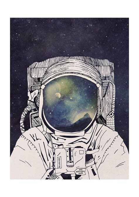 Dreaming Of Space Astronaut Art Art East End Prints