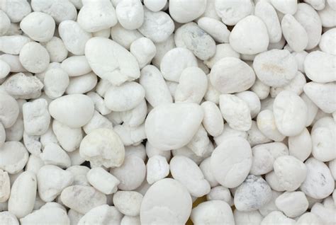 Premium Photo White Pebbles Stone Texture Background