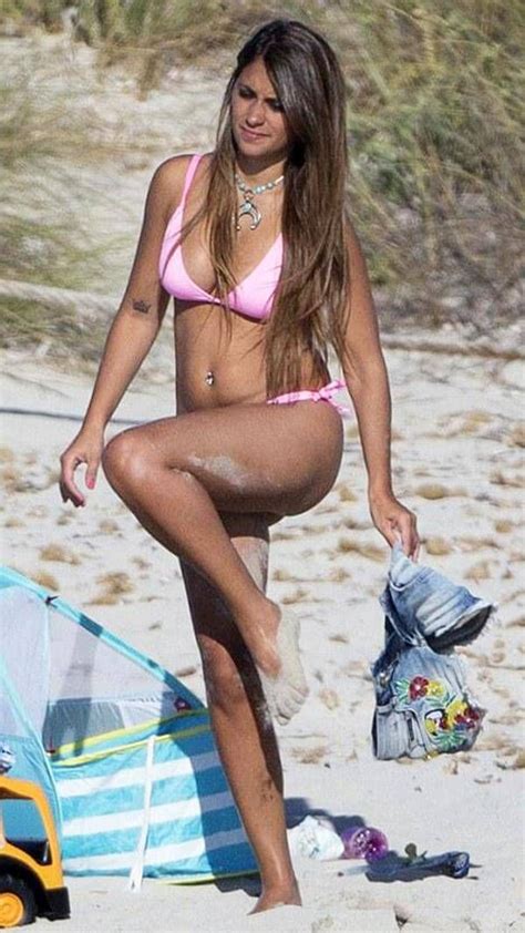 Las Infartantes Fotos De Antonella Roccuzzo En Bikini