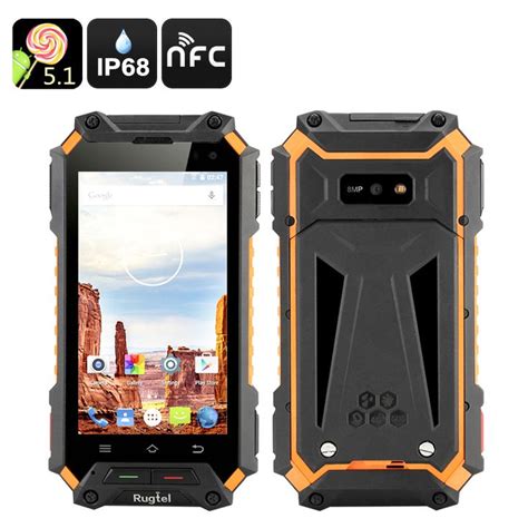 Rugtel X10 45 Inch 4g Rugged Smartphone Ip68 Waterproof