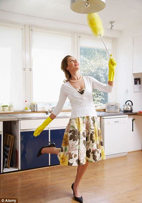 Good Clean Fun One In Three Women Secretly Love Housework But Leave