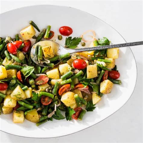 Potato Green Bean And Tomato Salad Cook S Country Recipe