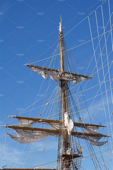 Mast Of Sail Ship Sailing Ships Ship Mast Sailing