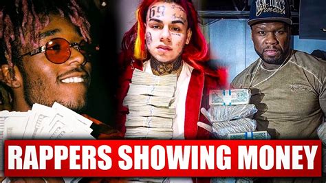 Rappers Showing Off Their Money Youtube