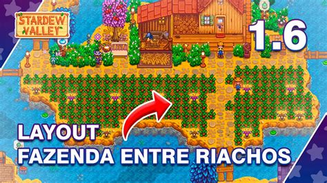 Stardew Valley Layout Fazenda Entre Riachos Youtube