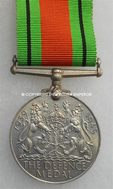British The Defence Medal 193945 Relic Militaria Military