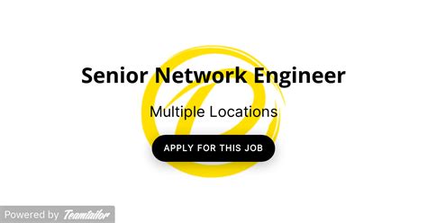 Senior Network Engineer Sportserve