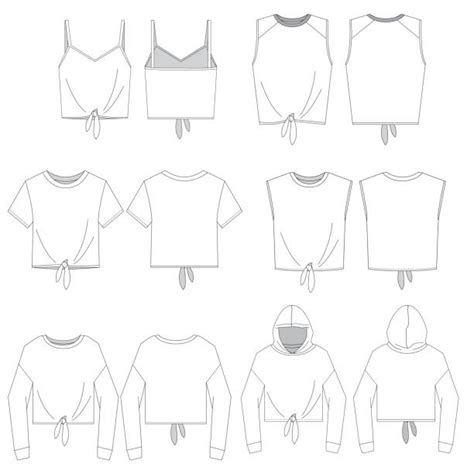 Royalty Free Crop Top Clip Art Vector Images And Illustrations Istock