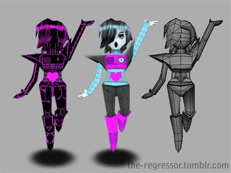 The Regressor Mettaton Ex From Undertale On Sketchfab For 3d