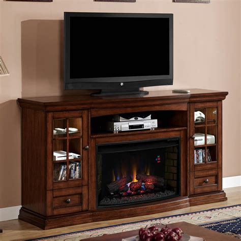 Classicflame Seagate 72 Inch Electric Fireplace Media Console With